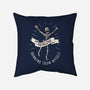 Running From Myself Skeleton-None-Removable Cover w Insert-Throw Pillow-tobefonseca