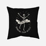 Running From Myself Skeleton-None-Removable Cover-Throw Pillow-tobefonseca