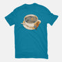 Starry Night Coffee-Womens-Basic-Tee-tobefonseca