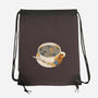 Starry Night Coffee-None-Drawstring-Bag-tobefonseca