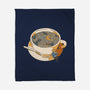 Starry Night Coffee-None-Fleece-Blanket-tobefonseca