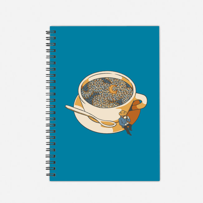 Starry Night Coffee-None-Dot Grid-Notebook-tobefonseca