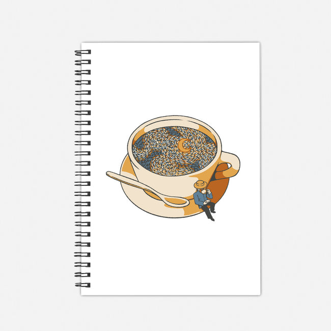 Starry Night Coffee-None-Dot Grid-Notebook-tobefonseca