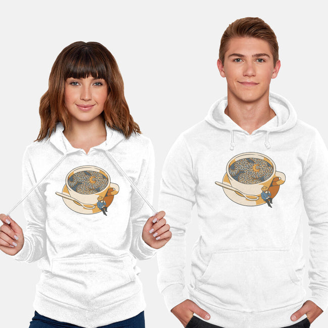 Starry Night Coffee-Unisex-Pullover-Sweatshirt-tobefonseca