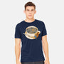 Starry Night Coffee-Mens-Heavyweight-Tee-tobefonseca