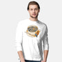 Starry Night Coffee-Mens-Long Sleeved-Tee-tobefonseca