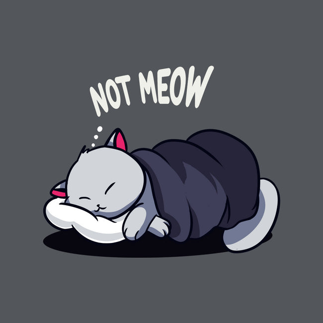 Not Meow-None-Non-Removable Cover w Insert-Throw Pillow-fanfabio