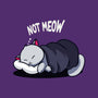 Not Meow-None-Removable Cover w Insert-Throw Pillow-fanfabio