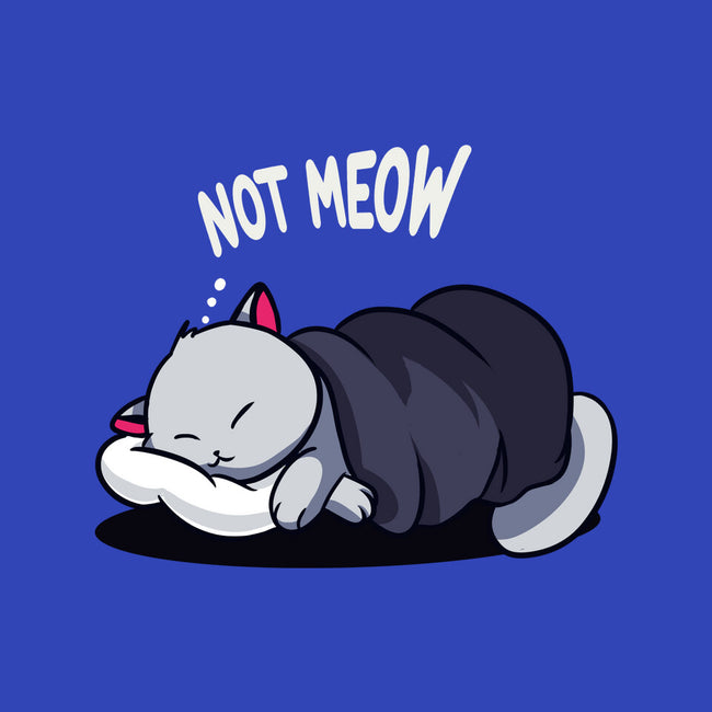 Not Meow-Unisex-Crew Neck-Sweatshirt-fanfabio