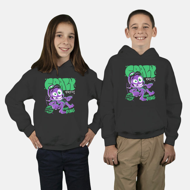 Crazy Frog-Youth-Pullover-Sweatshirt-estudiofitas
