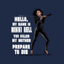 My Name Is Nikki Bell-None-Removable Cover-Throw Pillow-zascanauta
