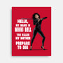 My Name Is Nikki Bell-None-Stretched-Canvas-zascanauta