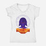 Fallen Order-Womens-V-Neck-Tee-RamenBoy