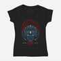 Equivalent Trade-Womens-V-Neck-Tee-RamenBoy