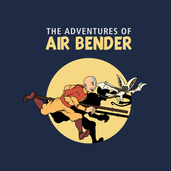 The Adventures Of Air Bender-Womens-Fitted-Tee-joerawks