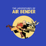 The Adventures Of Air Bender-Womens-Off Shoulder-Tee-joerawks
