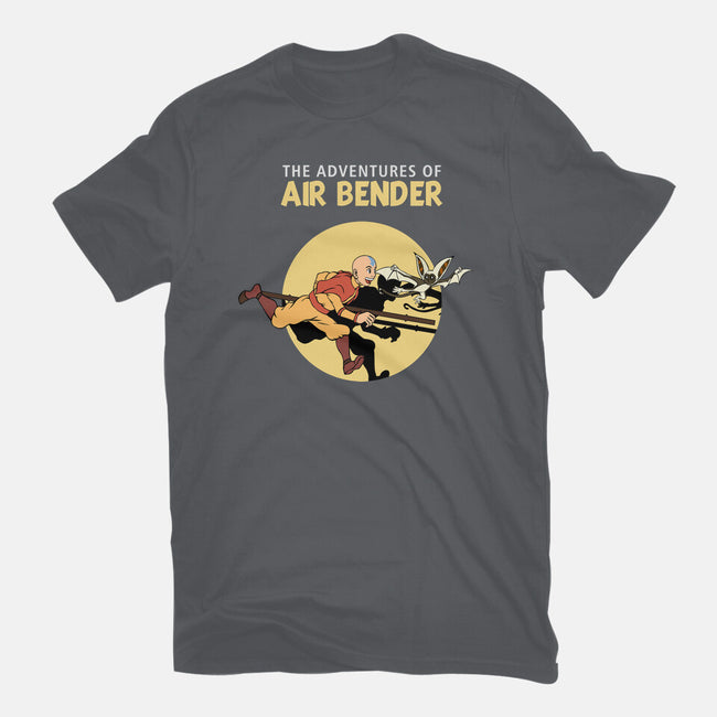 The Adventures Of Air Bender-Unisex-Basic-Tee-joerawks