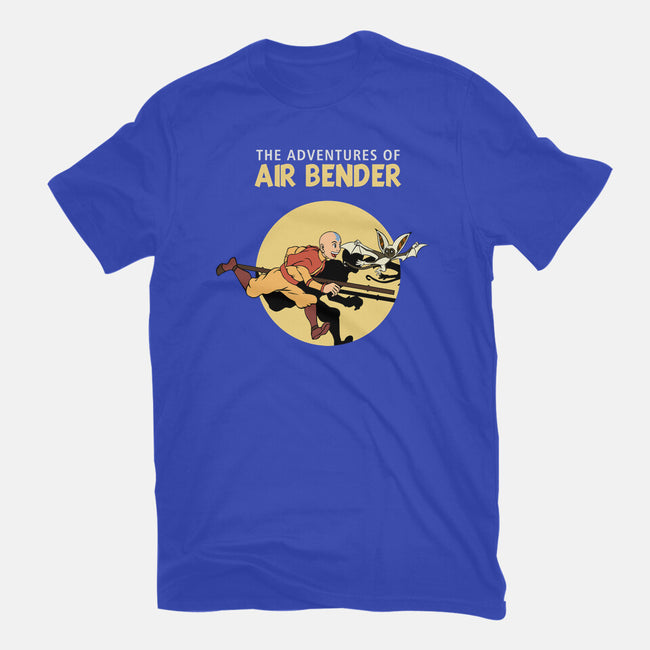 The Adventures Of Air Bender-Mens-Heavyweight-Tee-joerawks