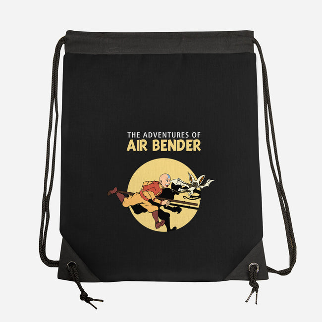 The Adventures Of Air Bender-None-Drawstring-Bag-joerawks