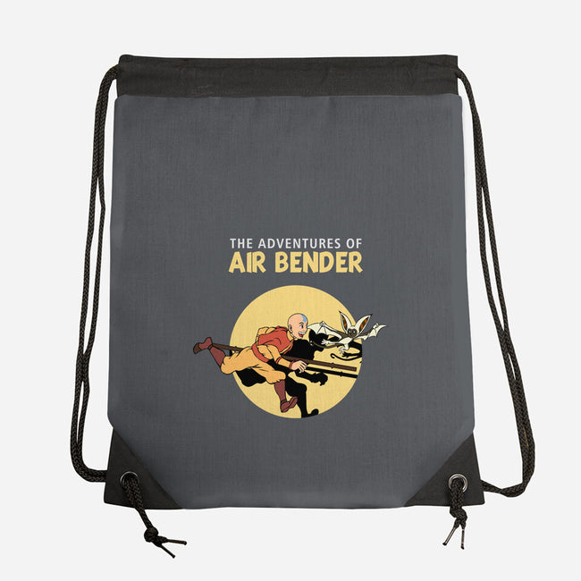 The Adventures Of Air Bender-None-Drawstring-Bag-joerawks