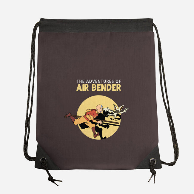 The Adventures Of Air Bender-None-Drawstring-Bag-joerawks