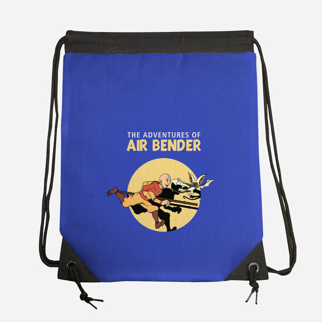 The Adventures Of Air Bender-None-Drawstring-Bag-joerawks