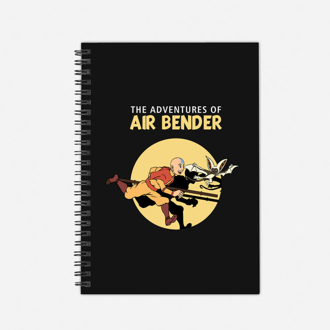 The Adventures Of Air Bender-None-Dot Grid-Notebook-joerawks