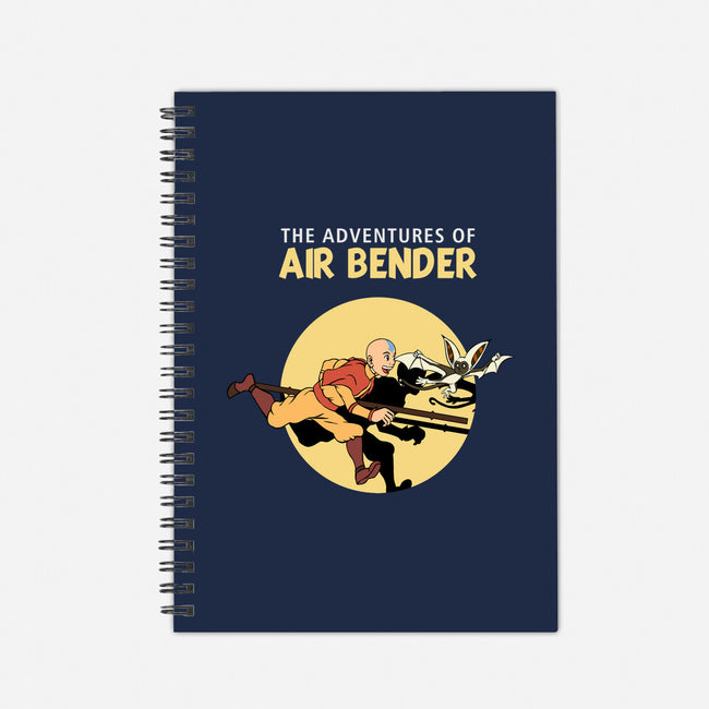 The Adventures Of Air Bender-None-Dot Grid-Notebook-joerawks
