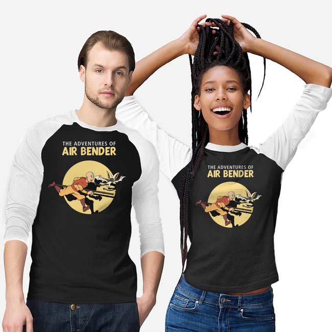 The Adventures Of Air Bender-Unisex-Baseball-Tee-joerawks