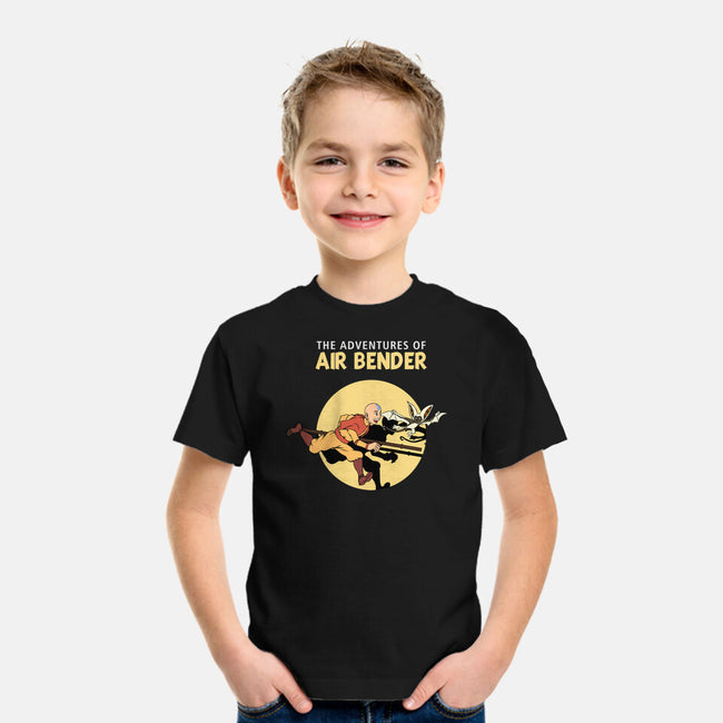 The Adventures Of Air Bender-Youth-Basic-Tee-joerawks