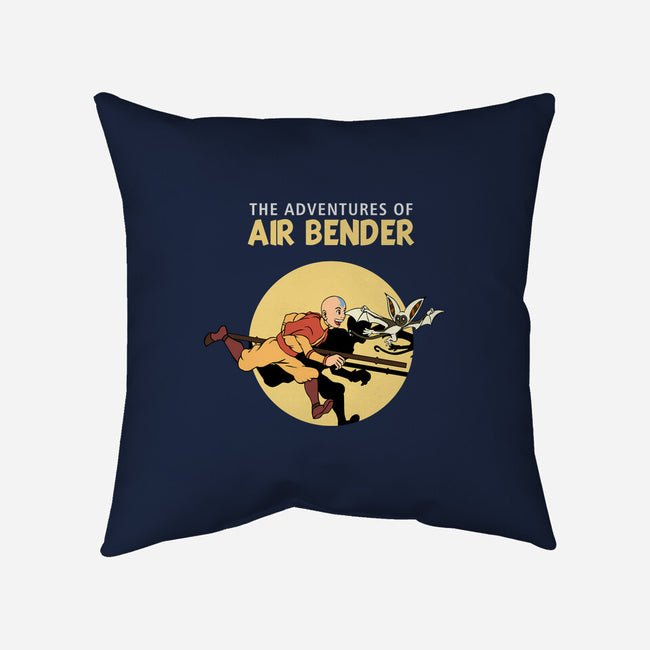 The Adventures Of Air Bender-None-Non-Removable Cover w Insert-Throw Pillow-joerawks