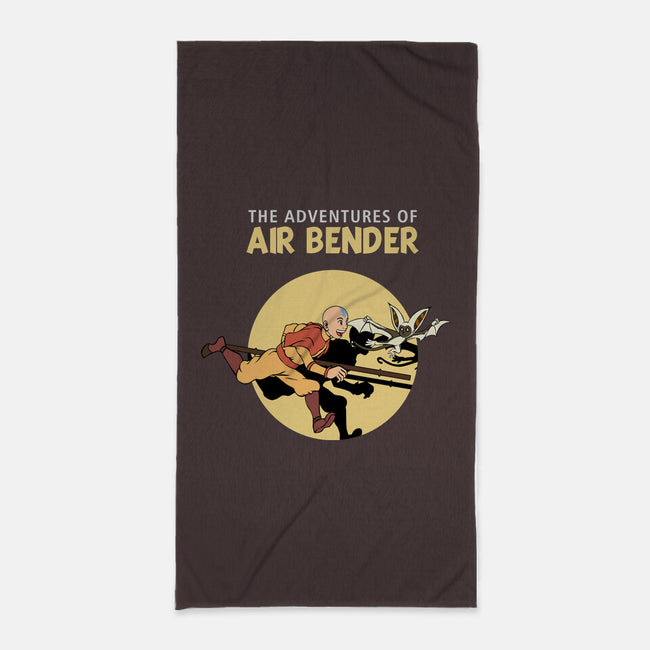 The Adventures Of Air Bender-None-Beach-Towel-joerawks
