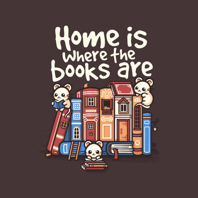 Home Is Where The Books Are-None-Memory Foam-Bath Mat-NemiMakeit
