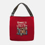 Home Is Where The Books Are-None-Adjustable Tote-Bag-NemiMakeit