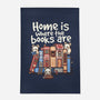 Home Is Where The Books Are-None-Outdoor-Rug-NemiMakeit