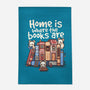 Home Is Where The Books Are-None-Outdoor-Rug-NemiMakeit