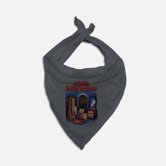 RPG Trust Issues-Cat-Bandana-Pet Collar-Studio Mootant