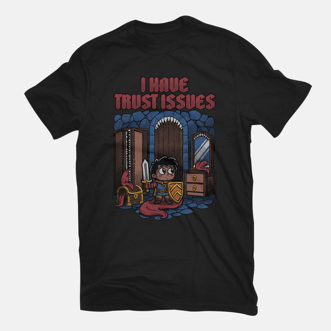 RPG Trust Issues-Unisex-Basic-Tee-Studio Mootant