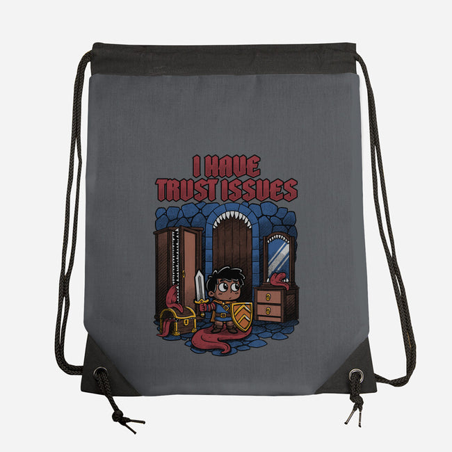 RPG Trust Issues-None-Drawstring-Bag-Studio Mootant