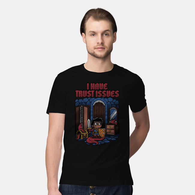 RPG Trust Issues-Mens-Premium-Tee-Studio Mootant