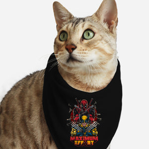 Maximum Effort Friends-Cat-Bandana-Pet Collar-Knegosfield