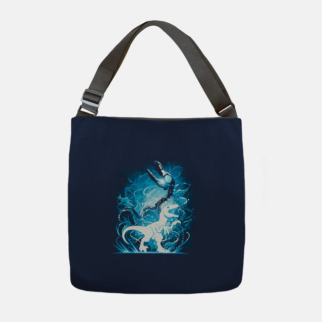 Raptor Fossil-None-Adjustable Tote-Bag-Vallina84