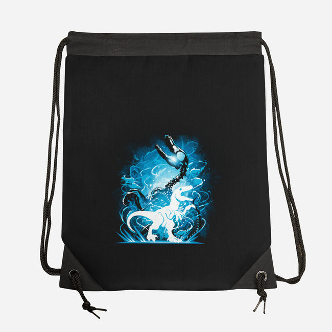 Raptor Fossil-None-Drawstring-Bag-Vallina84