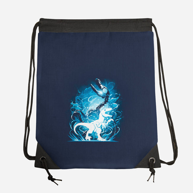 Raptor Fossil-None-Drawstring-Bag-Vallina84