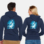 Raptor Fossil-Unisex-Zip-Up-Sweatshirt-Vallina84