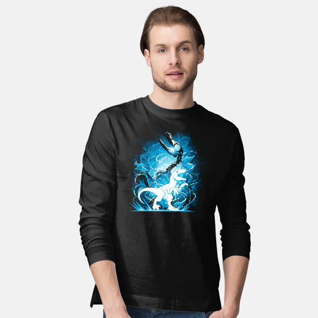 Raptor Fossil-Mens-Long Sleeved-Tee-Vallina84