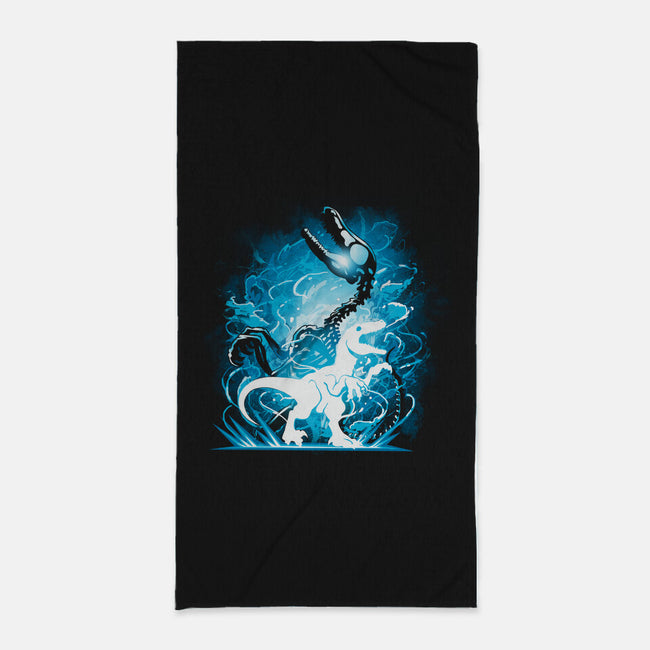 Raptor Fossil-None-Beach-Towel-Vallina84