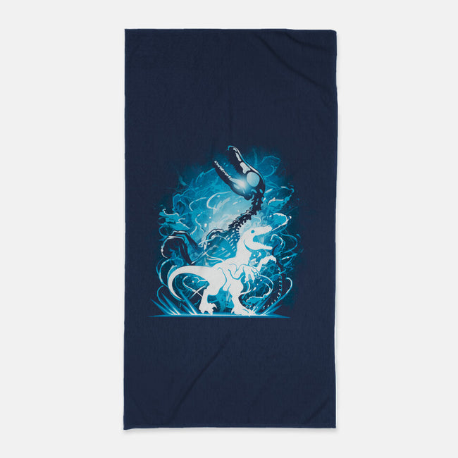 Raptor Fossil-None-Beach-Towel-Vallina84