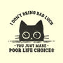 Poor Life Choices-None-Basic Tote-Bag-kg07