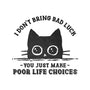 Poor Life Choices-None-Basic Tote-Bag-kg07